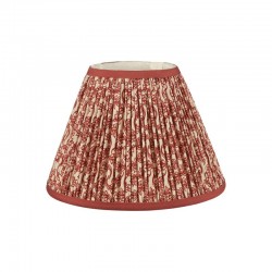 Esther - Shade Only - 25 cm Red Cotton Shade