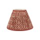 Dar-EST1025 - Esther - Shade Only - 25 cm Red Cotton Shade
