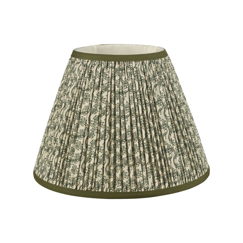 Dar-EST1224 - Esther - Shade Only - 30 cm Green Cotton Shade