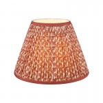 Esther - Shade Only - 30 cm Red Cotton Shade