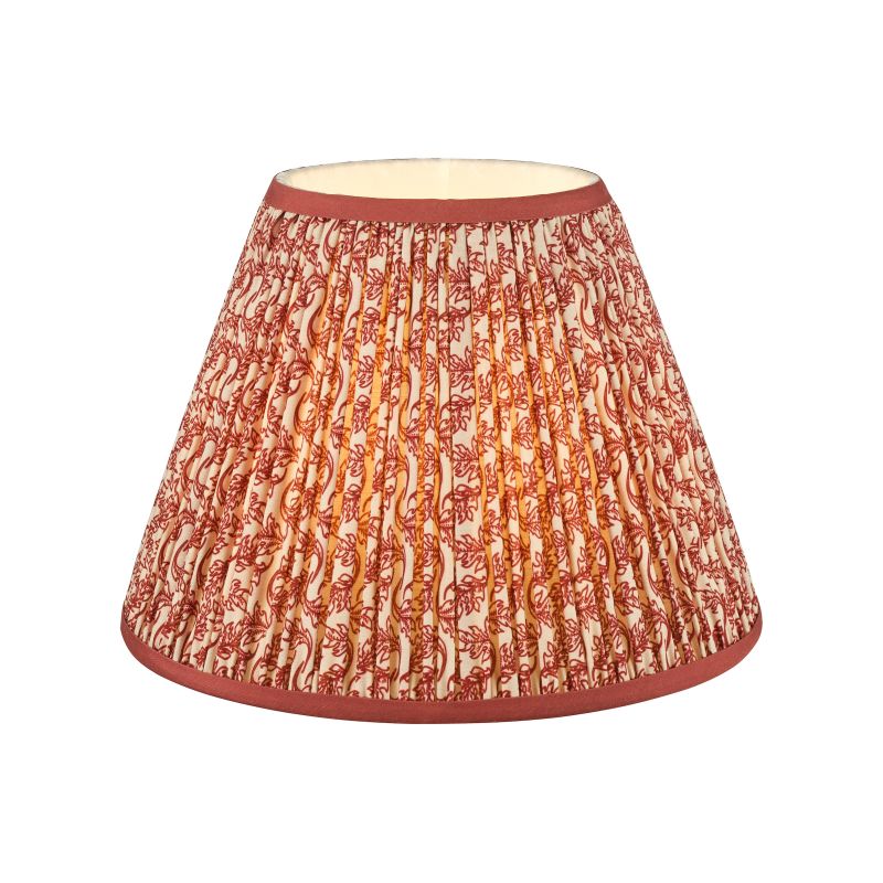 Dar-EST1225 - Esther - Shade Only - 30 cm Red Cotton Shade