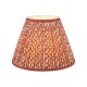 Dar-EST1225 - Esther - Shade Only - 30 cm Red Cotton Shade