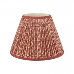 Esther - Shade Only - 30 cm Red Cotton Shade