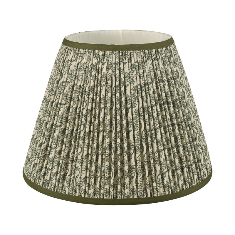 Dar-EST1424 - Esther - Shade Only - 35 cm Green Cotton Shade