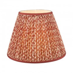 Esther - Shade Only - 35 cm Red Cotton Shade