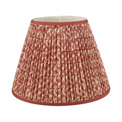 Esther - Shade Only - 35 cm Red Cotton Shade