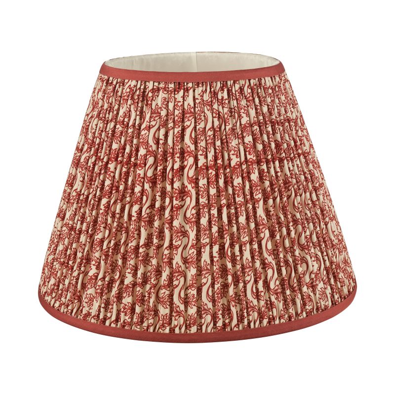Dar-EST1425 - Esther - Shade Only - 35 cm Red Cotton Shade
