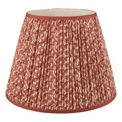 Esther - Shade Only - 40 cm Red Cotton Shade