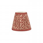 Esther - Shade Only - 15 cm Red Cotton Shade