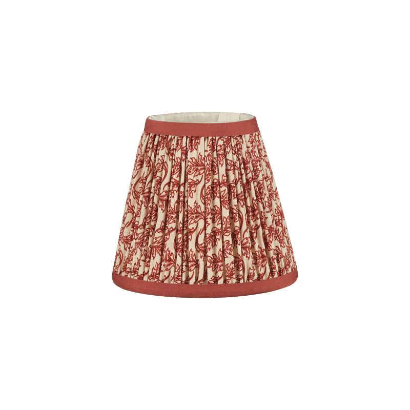 Dar-EST2625 - Esther - Shade Only - 15 cm Red Cotton Shade