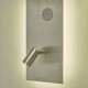 LED Lights - Eta - LED Satin Nickel with Bluetooth Speaker Double Wall Lamp Dar-ETA7146 - Eta - LED Satin Nickel with Bluetooth Speaker Double Wall Lamp
