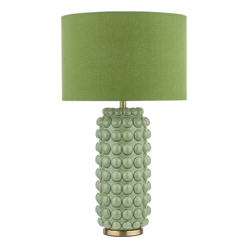 Dar-ETZ4224 - Etzel - Green Ceramic Table Lamp