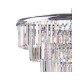 Ceiling Lights - Eulalia - Crystal & Chrome 12 Light Chandelier Dar-EUL1250 - Eulalia - Crystal & Chrome 12 Light Chandelier