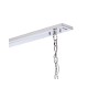 Kitchen Lights - Eulalia - Crystal & Chrome 10 Light over Island Fitting Dar-EUL2350 - Eulalia - Crystal & Chrome 10 Light over Island Fitting