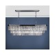 Kitchen Lights - Eulalia - Crystal & Chrome 10 Light over Island Fitting Dar-EUL2350 - Eulalia - Crystal & Chrome 10 Light over Island Fitting