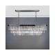 Kitchen Lights - Eulalia - Crystal & Chrome 10 Light over Island Fitting Dar-EUL2350 - Eulalia - Crystal & Chrome 10 Light over Island Fitting