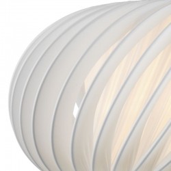 Explorer - Shade Only - Slanting White Fabric Shade for Pendant Explorer - Shade Only - Slanting White Fabric Shade for Pendant