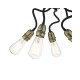 Ceiling Lights - Eydie - Antique Brass & Black 5 Light Semi Flush Wisebuys-EYD5475 - Eydie - Antique Brass & Black 5 Light Semi Flush
