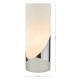 Dar-FAR4250 - Faris - Opal Glass & Polished Chrome Touch Lamp
