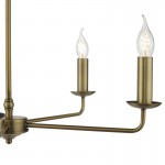 Favian - Warm Matt Bronze 5 Light Centre Fitting