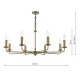 Dar-FAV0863 - Favian - Warm Matt Bronze 8 Light Centre Fitting