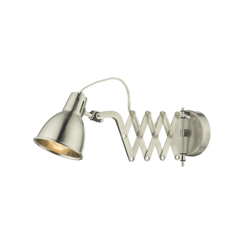 Wall Lights - Faxon - Satin Chrome Extendable Wall Lamp Wisebuys-FAX0746E - Faxon - Satin Chrome Extendable Wall Lamp