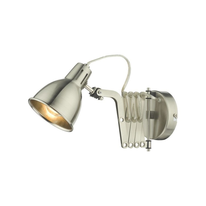 Wall Lights - Faxon - Satin Chrome Extendable Wall Lamp Wisebuys-FAX0746E - Faxon - Satin Chrome Extendable Wall Lamp