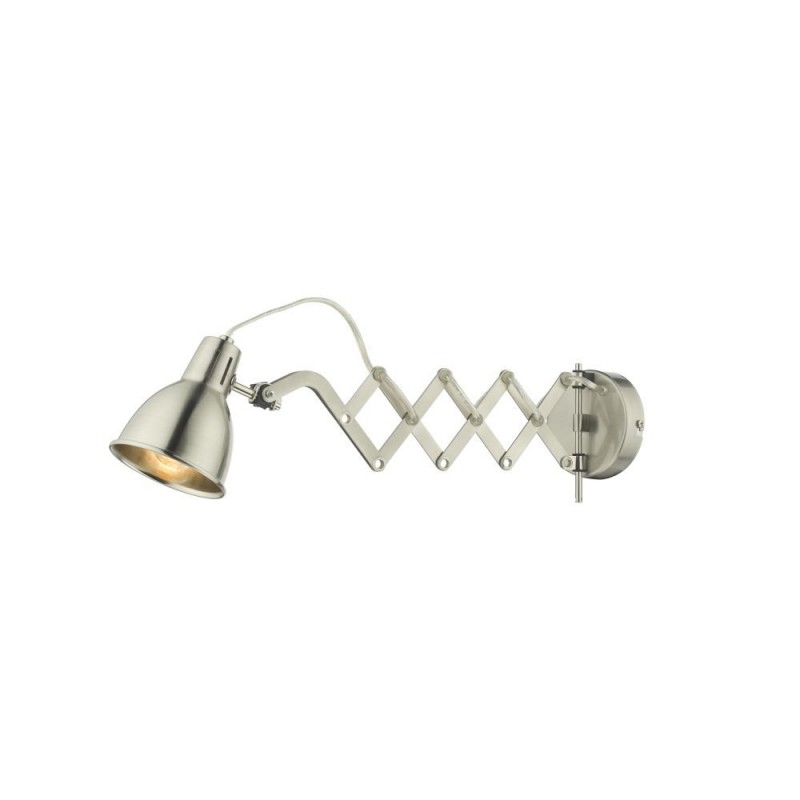 Wall Lights - Faxon - Satin Chrome Extendable Wall Lamp Wisebuys-FAX0746E - Faxon - Satin Chrome Extendable Wall Lamp