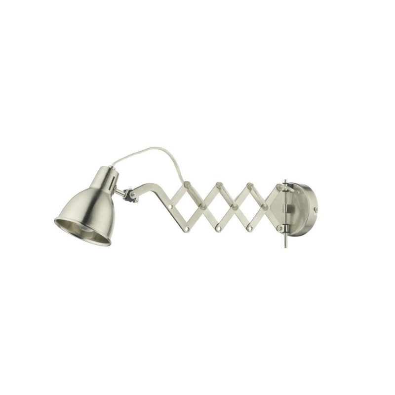 Wall Lights - Faxon - Satin Chrome Extendable Wall Lamp Wisebuys-FAX0746E - Faxon - Satin Chrome Extendable Wall Lamp