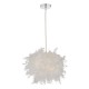 Accessories - Feather - Real White Feathers Shade for Hanging Pendant Wisebuys-FEA652 - Feather - Real White Feathers Shade for Hanging Pendant