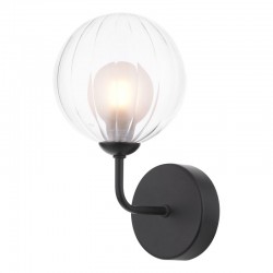 Feya - Black Wall Lamp with Double Glasses Feya - Black Wall Lamp with Double Glasses