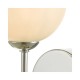 Dar-FEY0750-02 - Feya - White Glass & Chrome Wall Lamp