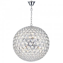 Fiesta - Chrome & Crystal 8 Light Pendant Fiesta - Chrome & Crystal 8 Light Pendant