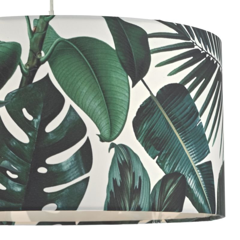 Dar-FIL6524 - Filip - Shade Only -  Green Palm Shade with Diffuser