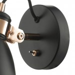 Frederick - Black & Polished Copper Single Spotlight Frederick - Black & Polished Copper Single Spotlight