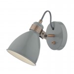 Frederick - Grey & Copper Single Spotlight Frederick - Grey & Copper Single Spotlight