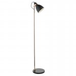 Frederick - Black & Polished Copper Floor Lamp Frederick - Black & Polished Copper Floor Lamp