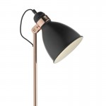 Frederick - Black & Polished Copper Floor Lamp Frederick - Black & Polished Copper Floor Lamp