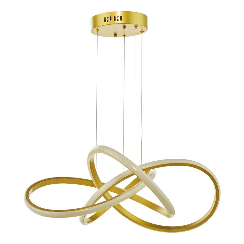 Dar-FUS8635 - Fusion - Satin Gold CCT Pendant