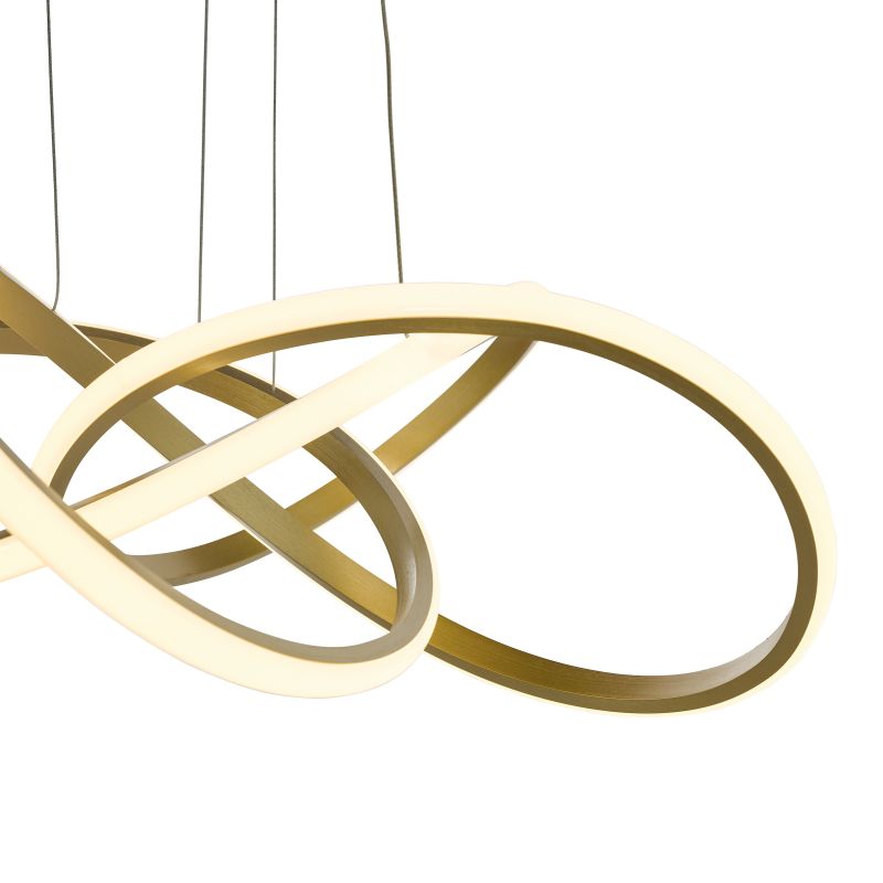 Dar-FUS8635 - Fusion - Satin Gold CCT Pendant