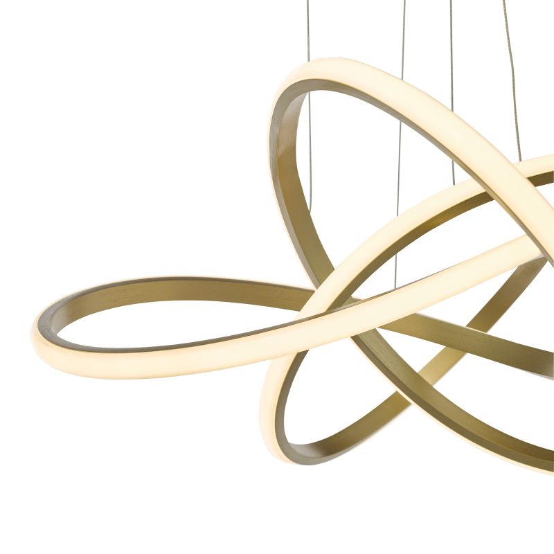Dar-FUS8635 - Fusion - Satin Gold CCT Pendant