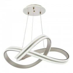 Gavino - Brushed Silver CCT Pendant