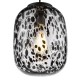 Dar-GET0122 - Gethin - Black Pendant with Black Confetti Glass