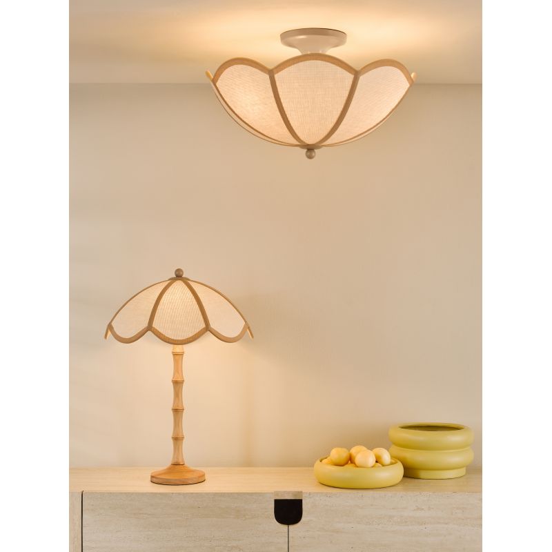 Dar_Vol3-GIU4229 - Giuliana - Wooden Table Lamp with Woven Rattan