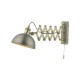 - Governor - Antique Chrome & Antique Brass Wall Lamp Dar-GOV0761E - Governor - Antique Chrome & Antique Brass Wall Lamp