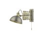 - Governor - Antique Chrome & Antique Brass Wall Lamp Dar-GOV0761E - Governor - Antique Chrome & Antique Brass Wall Lamp