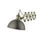 - Governor - Antique Chrome & Antique Brass Wall Lamp Dar-GOV0761E - Governor - Antique Chrome & Antique Brass Wall Lamp