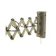 - Governor - Antique Chrome & Antique Brass Wall Lamp Dar-GOV0761E - Governor - Antique Chrome & Antique Brass Wall Lamp