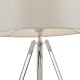 Table & Floor Lamp - Griffith - Polished Chrome Tripod Table Lamp Dar-GRI4239 - Griffith - Polished Chrome Tripod Table Lamp