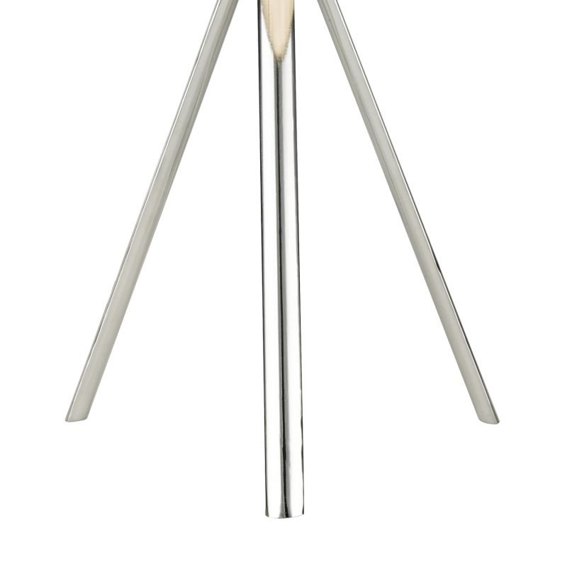 Table & Floor Lamp - Griffith - Polished Chrome Tripod Table Lamp Dar-GRI4250 - Griffith - Polished Chrome Tripod Table Lamp